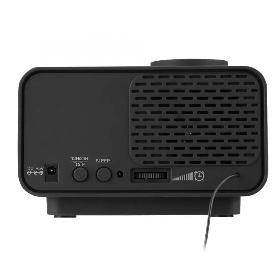 K8 умный электронный светодиодный радио Будильник двойной USB инновационный прикроватный FM Радио цифровые часы температура окружающей среды дисплей