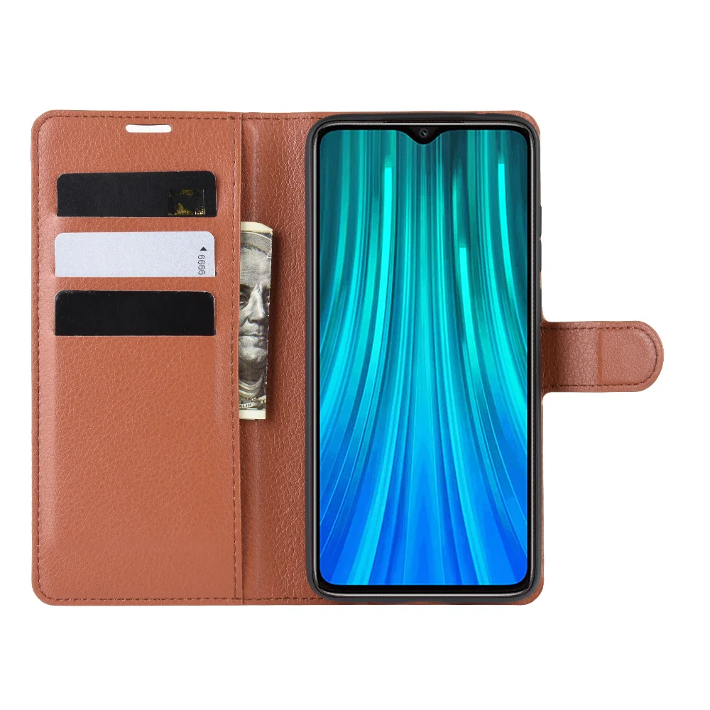 KONSMART чехол для телефона xiomi Redmi Note 8 Pro флип защитный кожаный чехол-книжка для Xiaomi Redmi Note 8 Pro задняя крышка