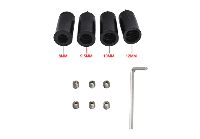 M12x 1,25mm /M10x 1,5mm Universal Aluminium Schaltknauf