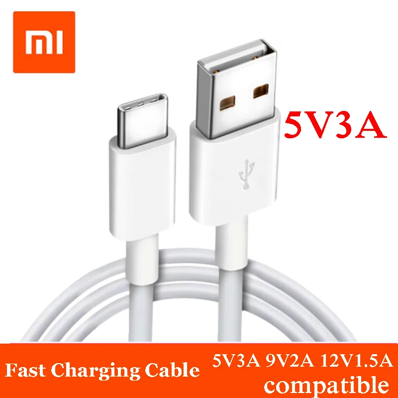 Xiao mi usb type-C кабель для Red mi Note 7 mi 9 8 6 быстрая зарядка кабель type-c для samsung s9 s8 plus USB C кабель