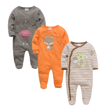 

Honeyzone Recien Nacido Cute Romper Set Vetement Bebe Garcon Baby Boy Clothes Animal Cartoon Print Jumpsuit Neonato Overalls