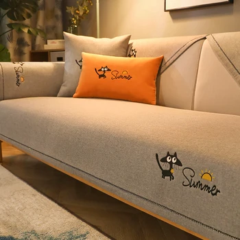 

Sofa Cushion Non-slip Sofa Cover Protector Chaise Four Season Universal Stretch Corner Sofa Towel 1/2/3/4-seater for Living Room