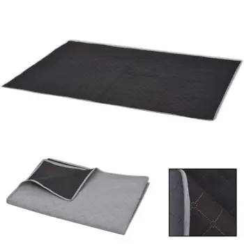 

Vidaxl picnic blanket gray and black 150x200 cm