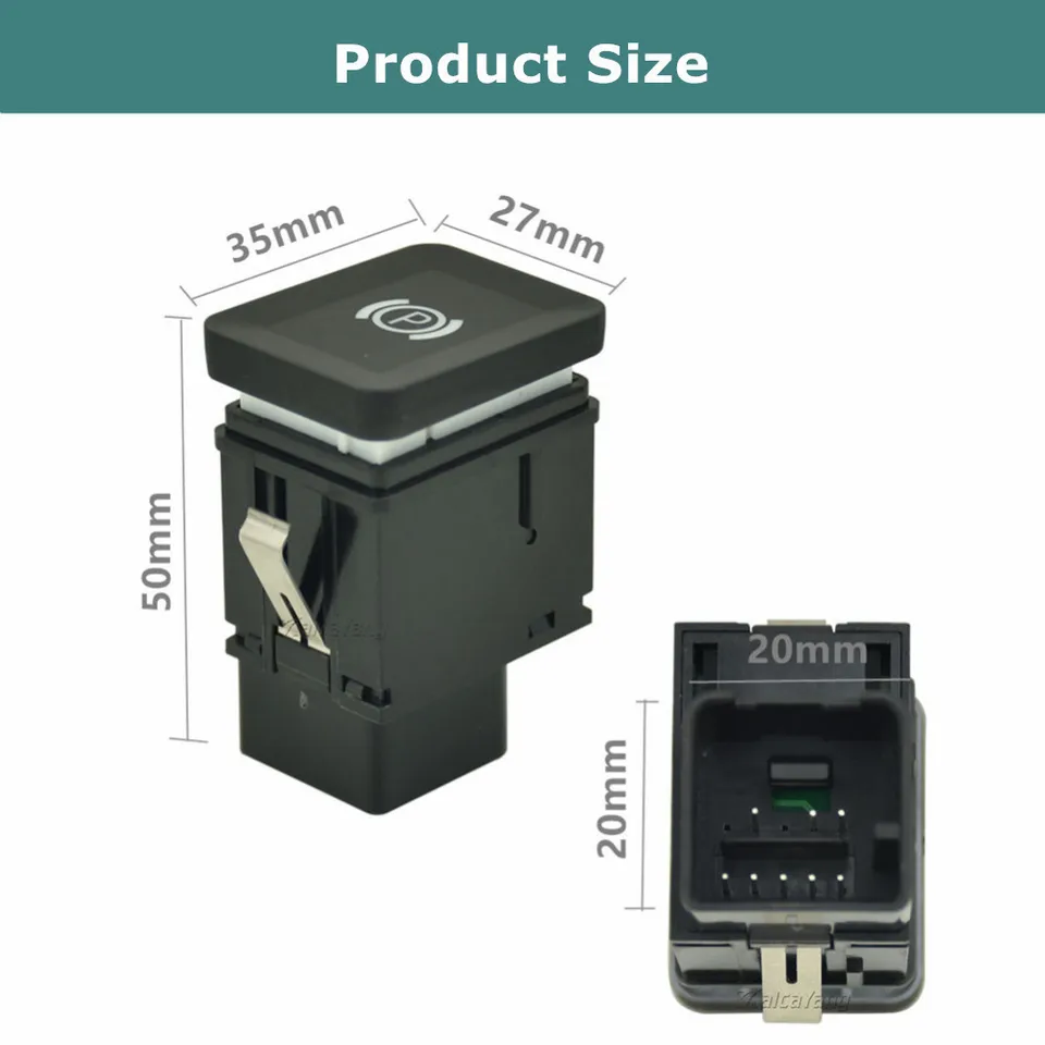 Compatible With For Passat B7 2011 2012 2013 2014 車用電気パーキングスイッチハンド車 車のパーキングスイッチ Compatible With Passat B7 2010 2011 2012 2013 2014 車用電