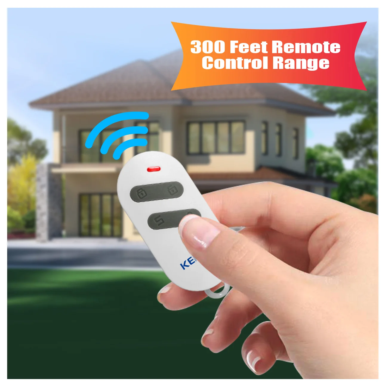 KERUI D121 Wireless Door Window Magnetic Sensor Alarm 120dB Anti-theft 300ft Remote Control Detectors Home Security Alarm System 4 KERUI D121 Wireless Door Window Magnetic Sensor Alarm 120dB Anti-theft 300ft Remote Control Detectors Home Security Alarm System 4