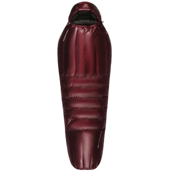 

HIGHROCK Adult Winter Outdoor Camping Thicken Goose Down Mummy Sleeping Bag 0C to 20C 90/10 FP700 White Goose Down Filling