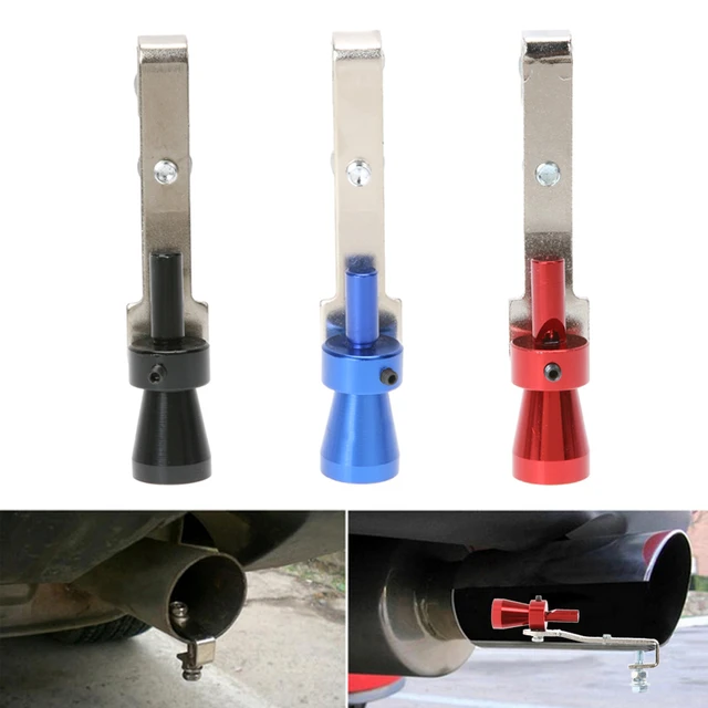 Universal Car Size S 18mm Turbo Sound Whistle Muffler Exhaust Pipe Auto  Blow-off Valve Simulator for All Cars Accessories - AliExpress