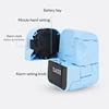 Cute Boy Kids Alarm Clock Cartoon Robot Dog Desk Clock Funny Reversible Toy Bedroom Wake Up Clock Travel Desktop Needle Clocks ► Photo 3/6