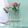 10pcs 40ml 50ml 60ml 80ml Test Tube with Cork Stopper Glass Bottles Jars Vials DIY Craft Wedding Home Decor 4