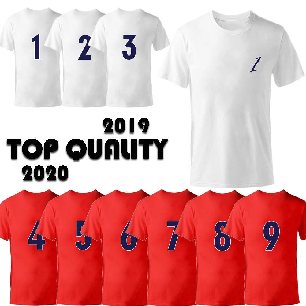 

2019 Men's T-shirt Student Letter Print Shirt Custom Wholesale Summer New Short-sleeved T-shirt Summer Cotton Loose Round Neck