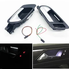 Передняя дверь левая и правая внутренняя дверная ручка включают в себя Внутренняя дверь на высокой ручке, атмосферная лампа для Mercedes-Benz V W PQ35 Tiguan