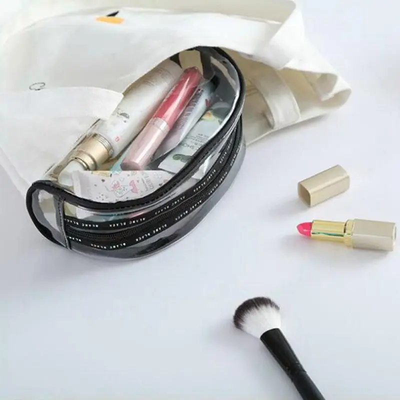 Водонепроницаемый прозрачный для ванны из ПВХ косметичка нейтральный Make Up Чехол для путешествий, на молнии, косметичка, Красота моющийся органайзер, хранилище для туалетных принадлежностей, Ki