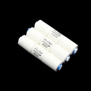 300CC 450CC 800CC 1500CC System wody RO regulator przepływu ścieków ogranicznik 1/4 "OD wąż odwróconej osmozy szybkie rury Fittiing