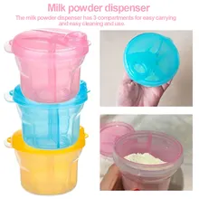 Портативная дорожная бутылка, дозатор для порошка молока, контейнер для еды, коробка для хранения бобов для детей, уход за малышом