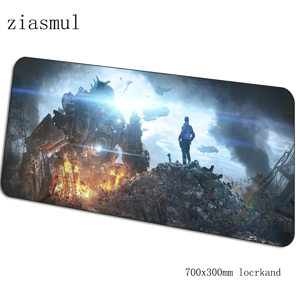 Titanfall коврики 700x300x3 мм 3d игровой коврик для мыши большая клавиатура Коврик для мыши Аниме ПК ноутбук аксессуары для геймеров коврик для мыши - Цвет: pattern 1