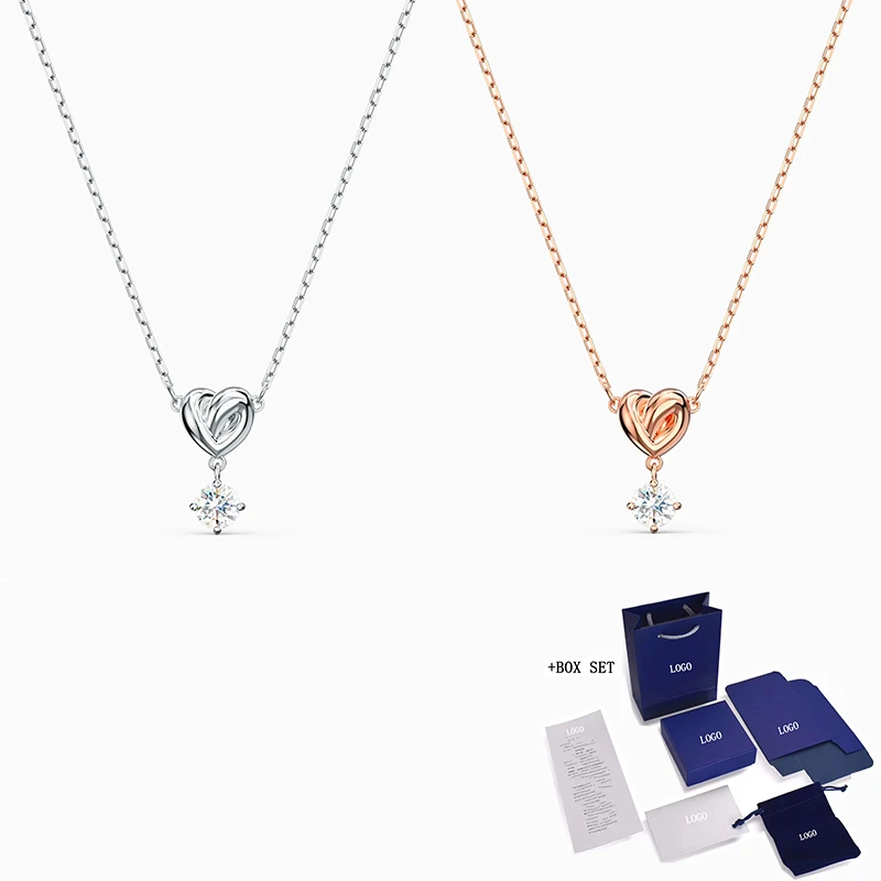 Collar inicial Sina love para regalar a tu novia el mejor para el Día de San Valentín|Collares cadena| - AliExpress