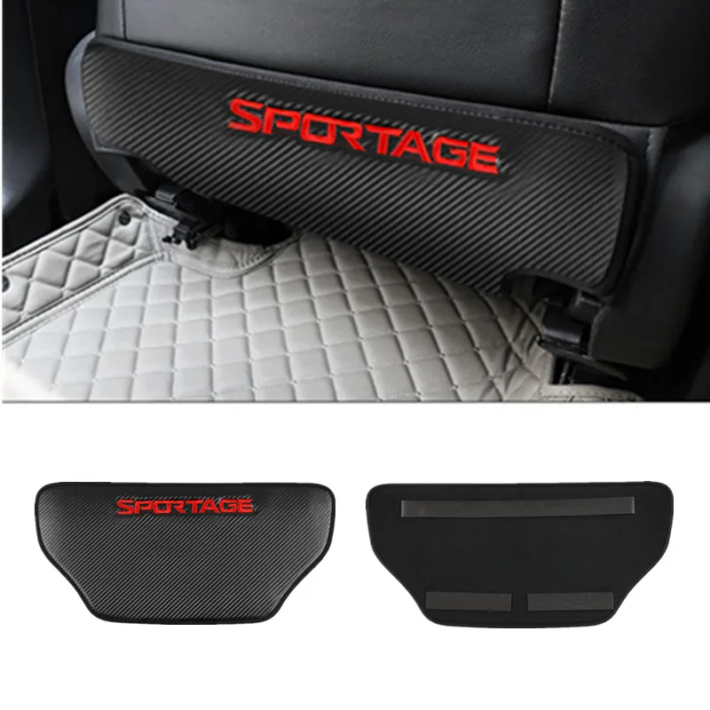 1Pcs Universal รถกลับปก Protector ที่นั่งกลับ Anti Kick Pad Pad สำหรับ