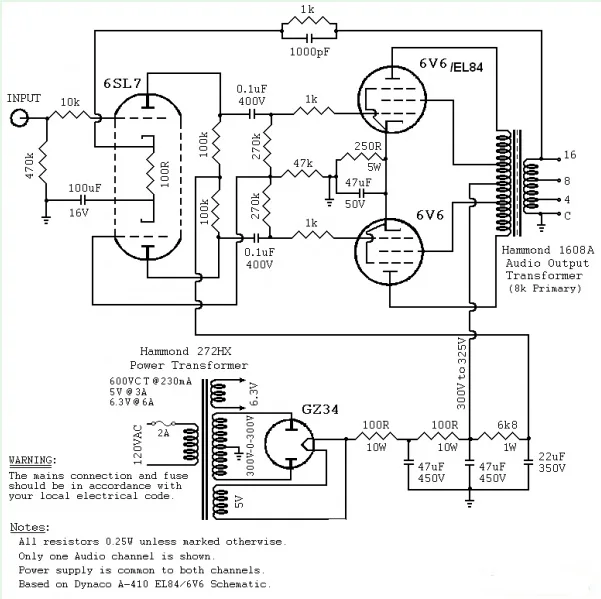Dyaco-placa de Circuito Impresso 6v6 10w Ultra Linear Suporta até 6p6p 6p3p 6ca7 Kt66 El34 Estéreo - Image 3