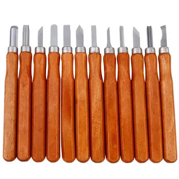 

12Pcs/Set Wood Rasp Carving Flat Carpenter Woodworking Crafts Tools
