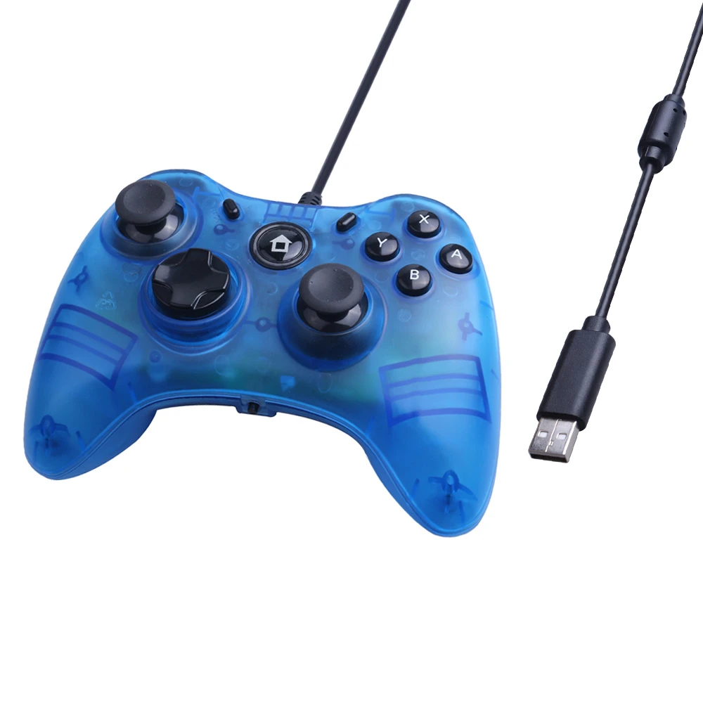 For XBOX 360 Wired Joypad Game Controller Gamepad USB Wired Joystick For PC Computer Laptop