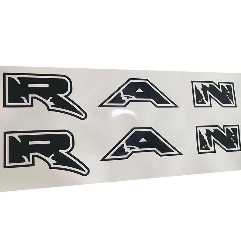 1Pcs back door letters graphic Vinyl car sticker for ranger 2012 2013 2014 2015 2016 2017 2018 2019