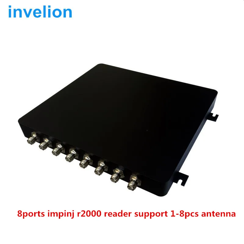 25 м Дальность чтения ISO-18000-6C UHF RFID считыватель 8 портов с чип indy Impinj R2000 suuport mutiple тег