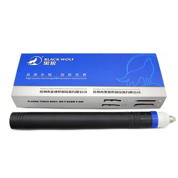 

Black Wolf P80 authentic touch head Straight shank Plasma Cutting Torch Pilot Arc CNC Plasma Cutter Knife Machine