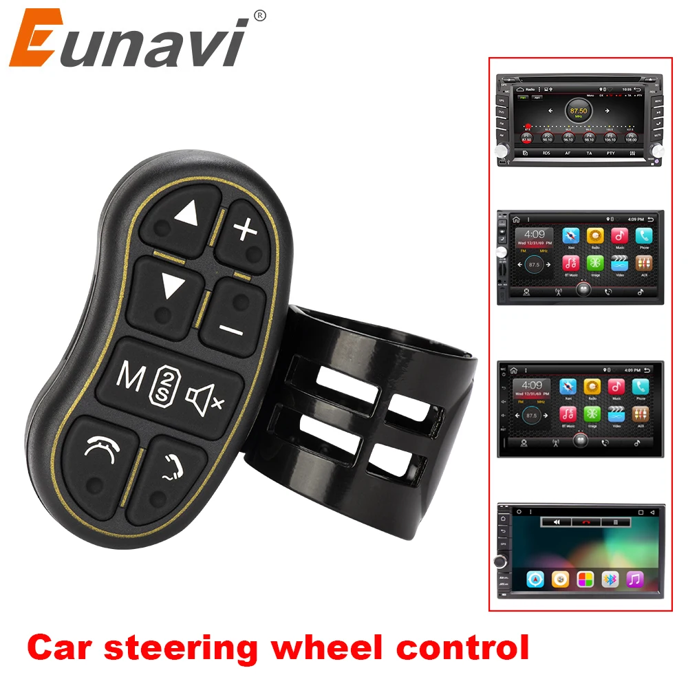 Eunavi Car Styling Universal steering wheel controler with audio volume