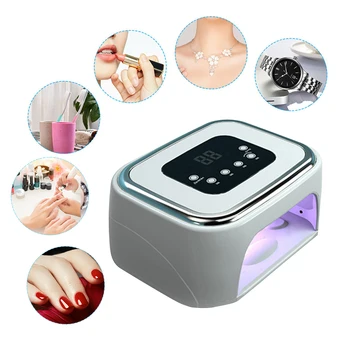 

80W Nail Dryer UV 42LED Lamp Sunlight Curing Gel Polish Fast Dry Nail Art Tool for Household Personal Nail Health Care