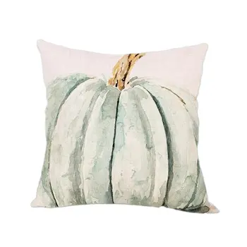 

Halloween Pumpkin Thanksgiving 45x45 Bookstore Home Furnishing Decoration Creative Car Sofa Flax Pillow Cover