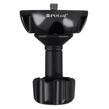 

75mm Semisphere Converter Half Ball Flat to Bowl Adapter with 1/4" 3/8" Screws for Fluid Head Tripod DSLR Rig Cameras