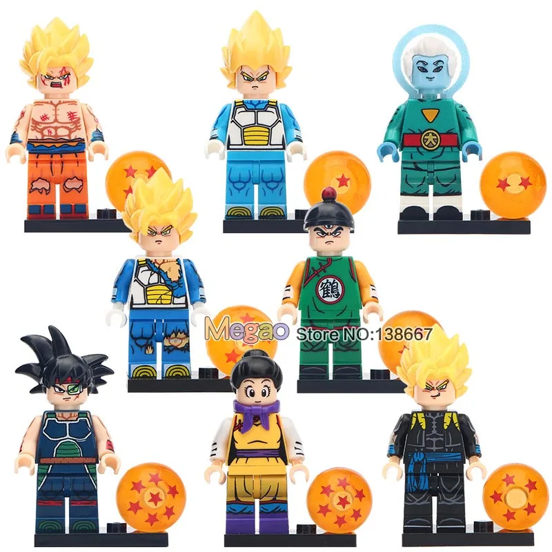 10 лотов ниндзя действие Chokun Snappa Garmadon оружие Акула Скелет армии строительные блоки детский подарок игрушки - Цвет: Кораллово-Красный