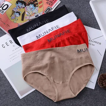 

woman underwear Low waist Shaper Lifting abdomen Original fat burning purecotton Breathable seamless ladies Triangle pant