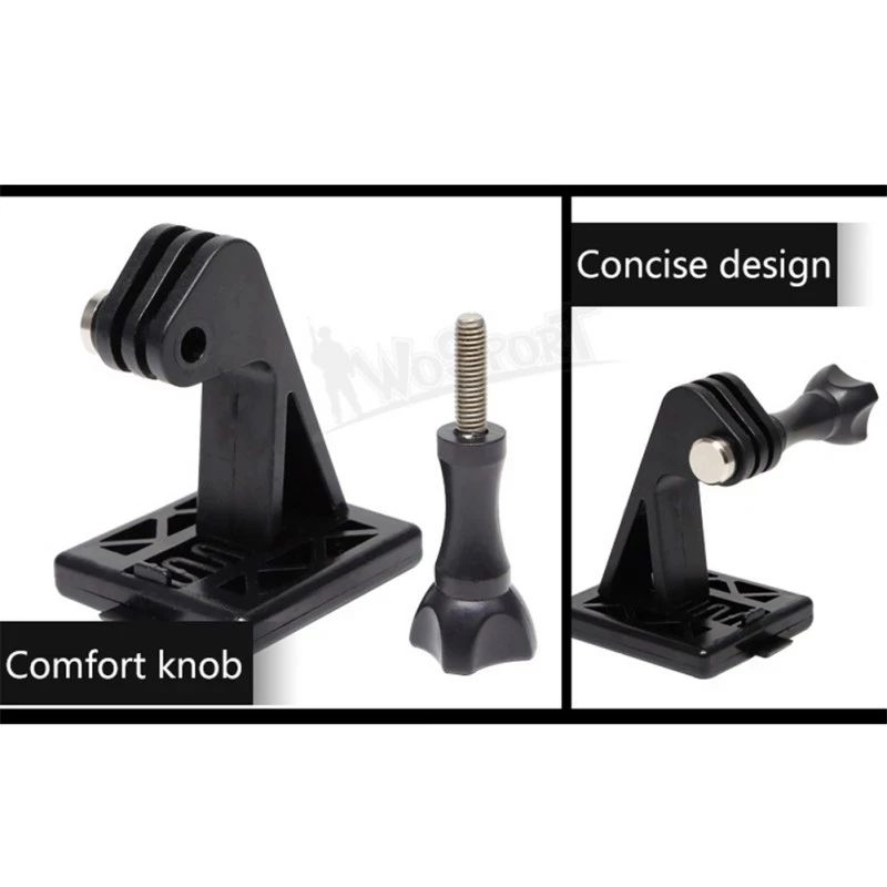 Tactical Helmet Fixed Mount Helmet Chin Bracket Camera Bike Handlebar Holder for GoPro ShotHunting Rifle Camera Mount
