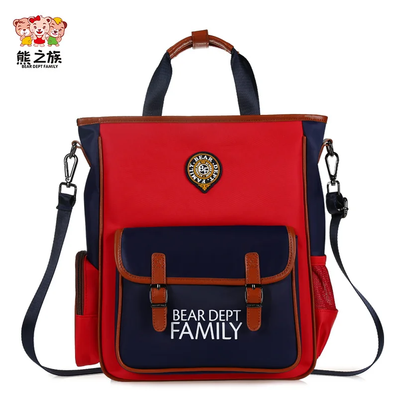 

Young STUDENT'S bu xi dai Handbag Children Shoulder Oblique Makeup Missed Lessons Bag Remedial Classes School Bag Printed Logo