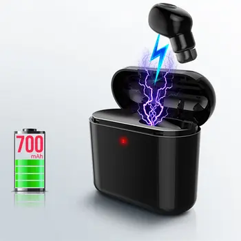

Mini Stereo Wireless Headsets In-Ear Wireless Binaural Charging Box Sports Headset Business Call Headset