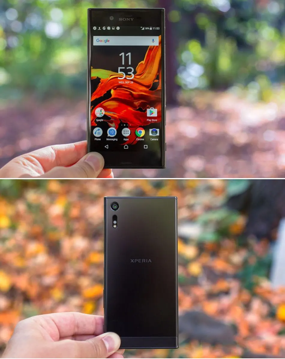 5,2 дюймовый 3 ГБ 32 ГБ мобильный телефон sony Xperia XZ F8331 4G LTE Snapdragon 820 четырехъядерный телефон 23 МП 13 МП 2900 мАч