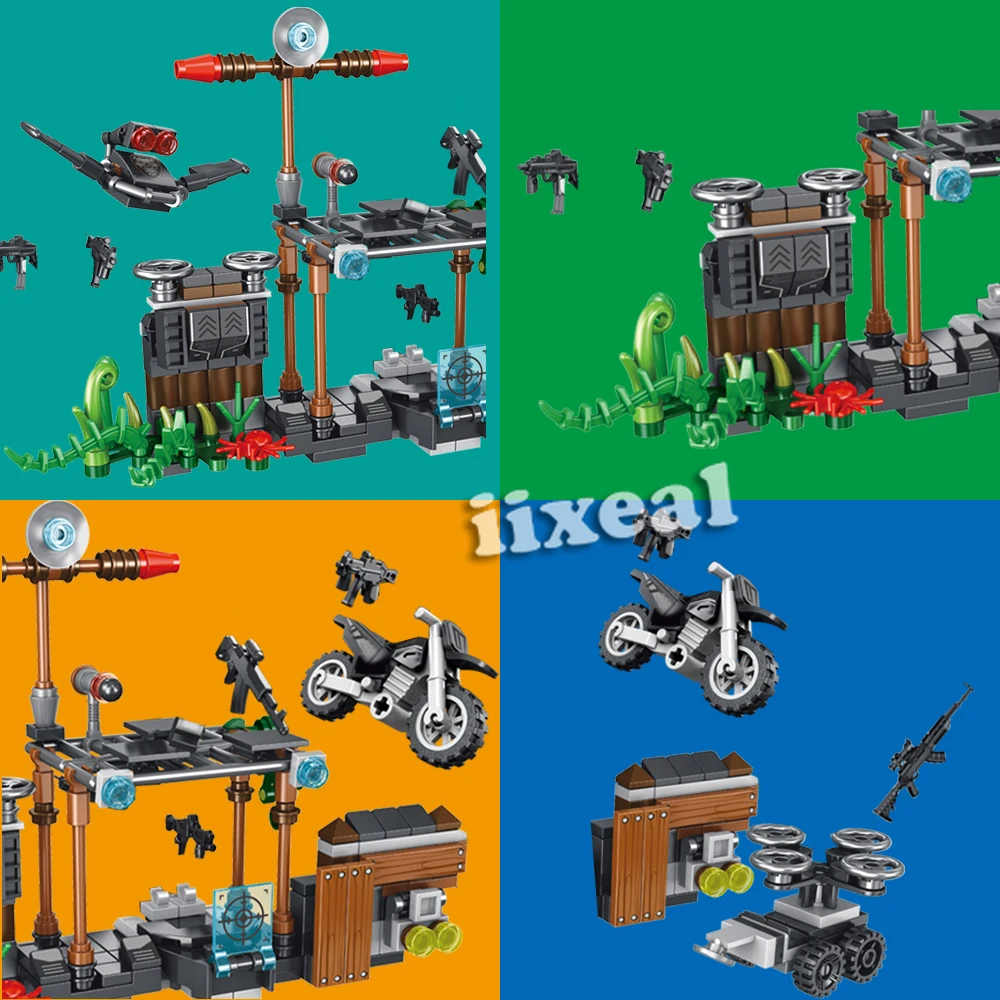 Новый Fit Lego городской спецназ команда летающих тигров строительные блоки для