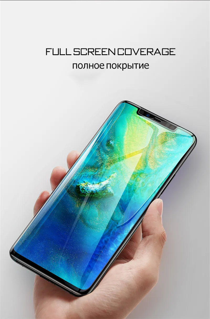 3 шт закаленное стекло для huawei mate 20 P20 P30 Lite Pro стекло полное покрытие Защита экрана для huawei P Smart Z Y6 пленка