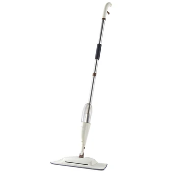 

3-In-1 Spray Mop Broom for Hardwood Floors with Minifiber Washable Pad for a Quick Floor Cleaner Floor Flat Mops
