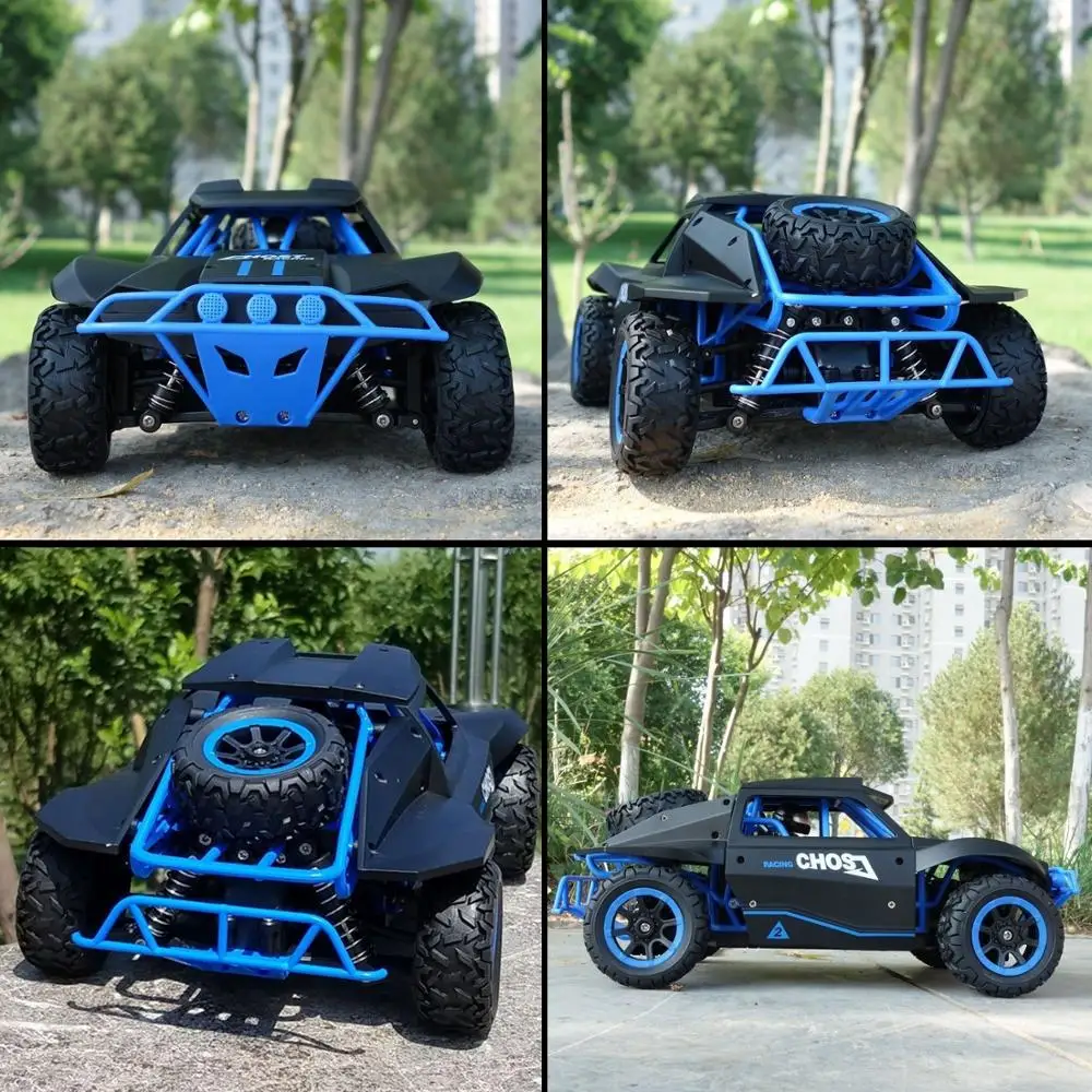 Радиоуправляемые автомобили 1/18 весы 4WD высокоскоростной Рок Гусеничный автомобиль 15.5MPH+ 2,4 ГГц радио дистанционное управление внедорожных RTR Монстр грузовиков быстро