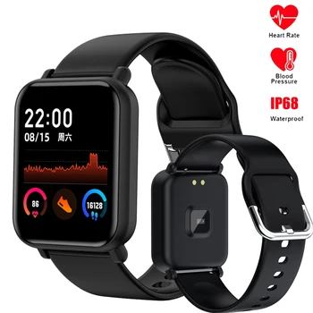 

R7 Smart Watch Men 1.3 inch Full Touch Fitness Tracker Blood Pressure Smart Clock Women GTS Smartwatch For Xiaomi PK P8 B57 X6