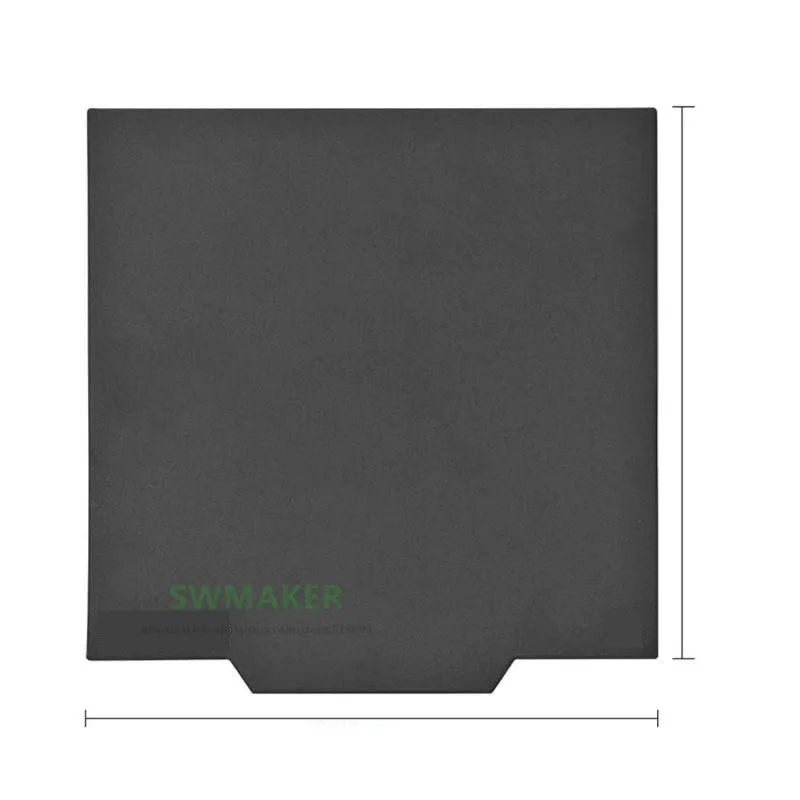 Creality CR-10 S4 S5 3D принтер обновленный гибкий магнит сборка поверхности плиты нагреваемые Детали кровати 300/400/500 мм