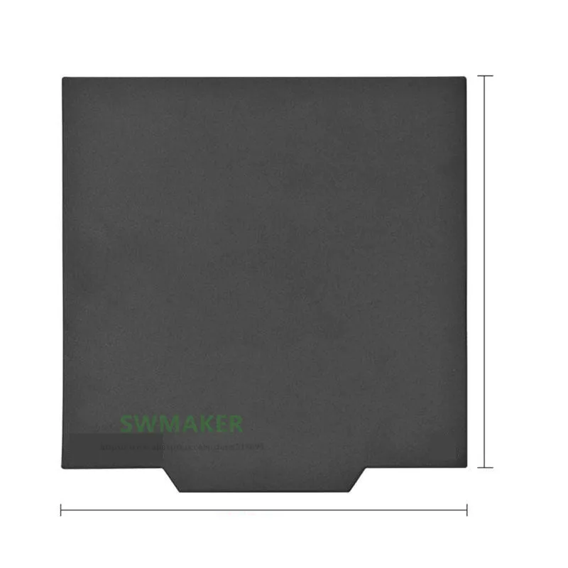 Criatividade Atualização Impressora Ímã Flexível Construir Superfície Placa Aquecida Bed Parts 300 - 400 500mm Cr-10 s4 s5 3d - Imagem 6
