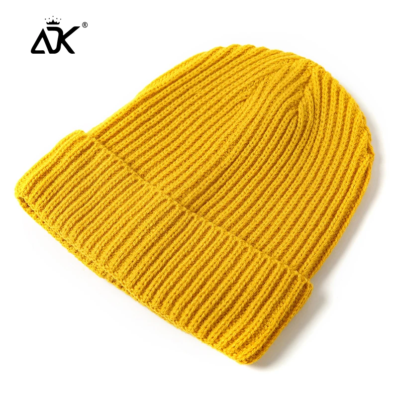 Шапки с капюшоном, с манжетами, однотонный дизайн, шапки Ribbet, короткие, Gorros, хип-хоп, унисекс, утолщенная шапка, безрукавка, вязаные зимние шапки