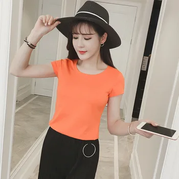 

Women T-shirts Letter Printed Tops Casual Round Neck full Sleeves Clothing