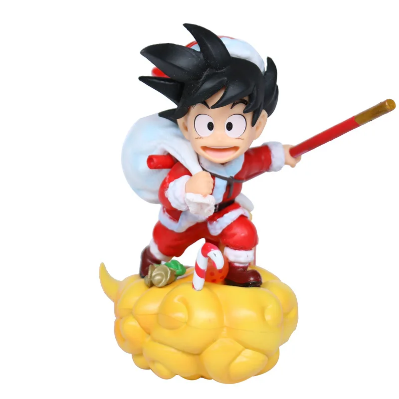 Dragón Navidad bola Bola de niños Son Goku en salto nubes de PVC MODELO DE  figura de acción de juguete colección de 12cm|Figuras de acción| -  AliExpress