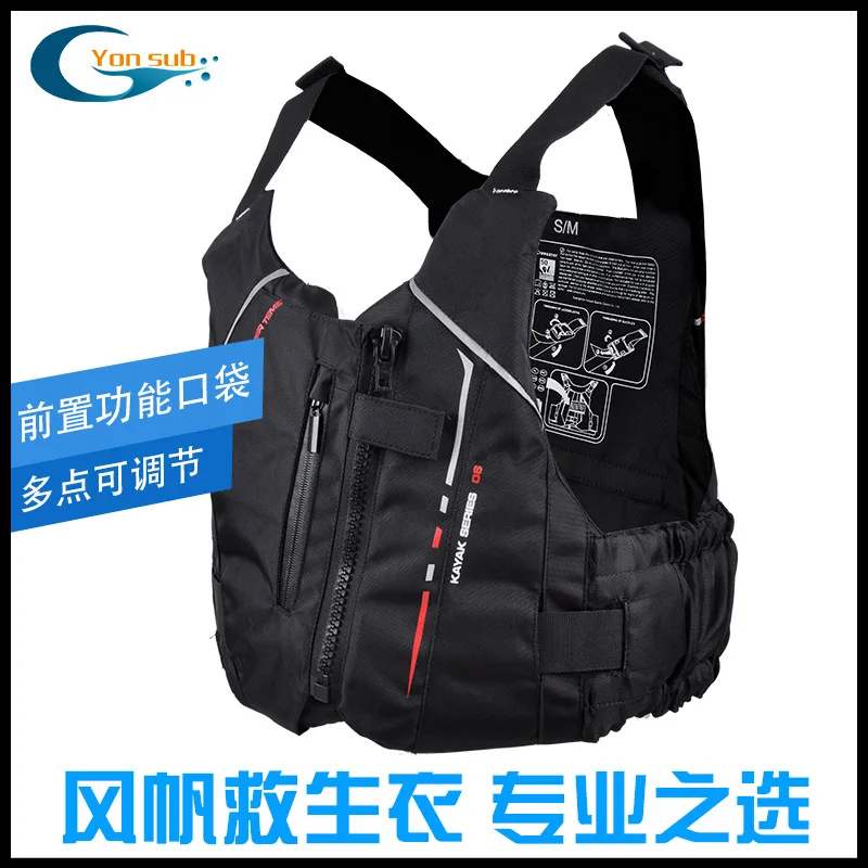 

Men And Women Multi-functional Fishing Vest Breathable Portable Pocket Fishing Rock Fishing Vest SaiL Adult Life Jacket
