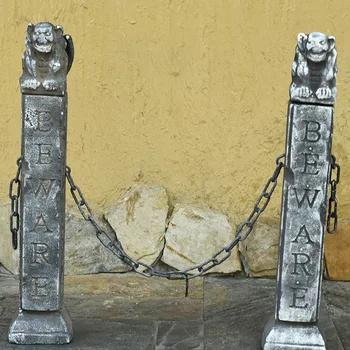 

Halloween Props Bar Ktv Haunted House Secret Room Scene Decoration Bubble Skull Post Tombstone Random Style Halloween Decoration