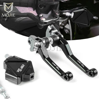 

For Honda CRF250R CRF 250R 250 R 04-06 07-18 CRF250 RALLY 17 Motocross CNC Pivot Brake Stunt Clutch Lever Easy Pull Cable System